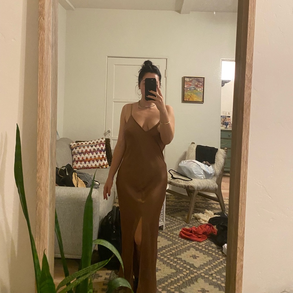 Free People Long Slip Dress
